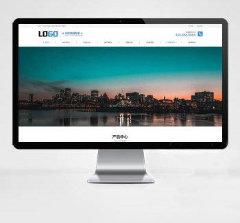 (自适应)水处理设备pbootcms网站模板